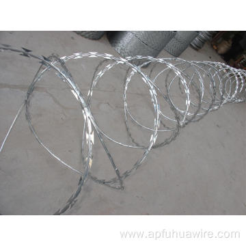 Security Razor Barbed Wire Steel Garden Fence
